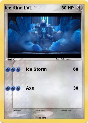 Pokemon Ice King LVL.1