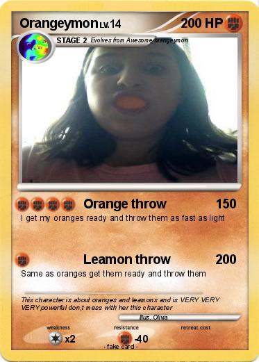 Pokemon Orangeymon