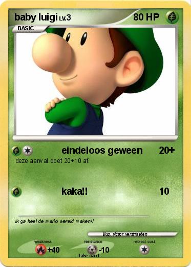 Pokemon baby luigi