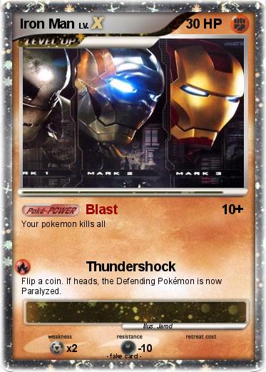 Pokemon Iron Man