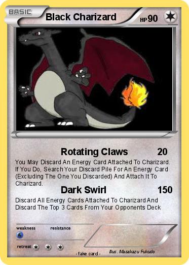Pokemon Black Charizard