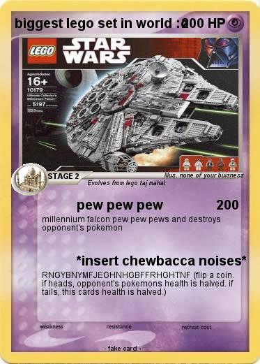 Pokemon biggest lego set in world :o