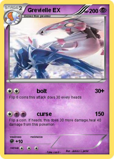 Pokemon Grevielle EX