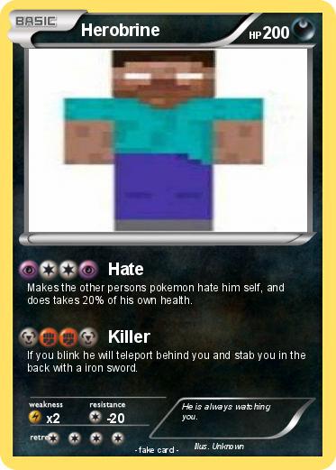 Pokemon Herobrine