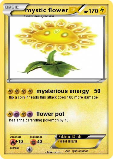 Pokemon mystic flower