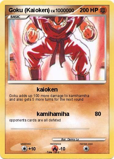 Pokemon Goku (Kaioken)