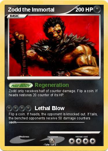 Pokemon Zodd the Immortal