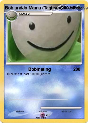 Pokemon Bob andJo Mama (Tagteam)