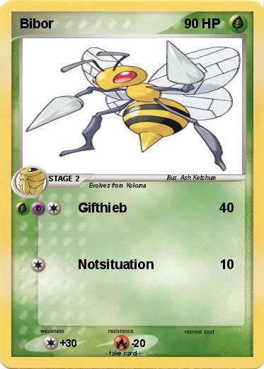 Pokemon Bibor