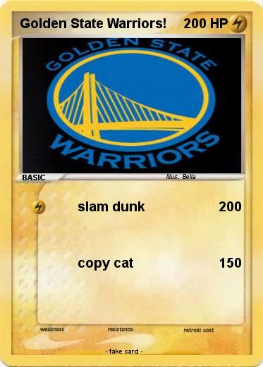 Pokemon Golden State Warriors!