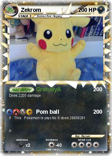 Pokemon Zekrom