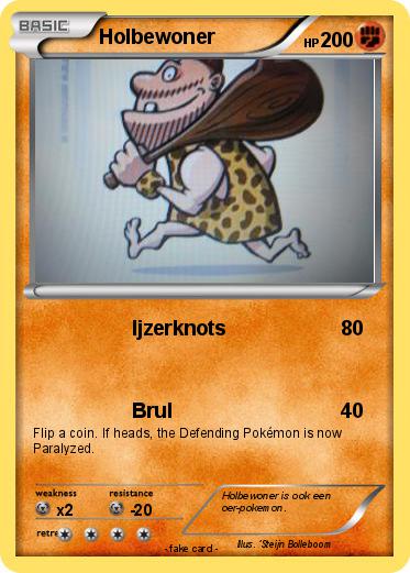 Pokemon Holbewoner