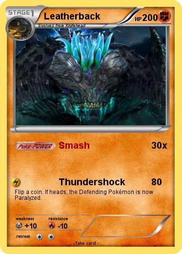 Pokemon Leatherback