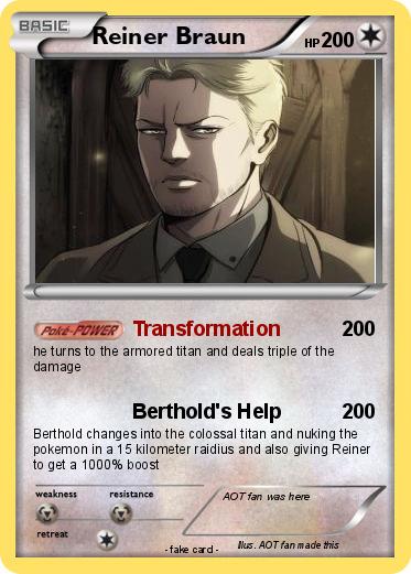 Pokemon Reiner Braun