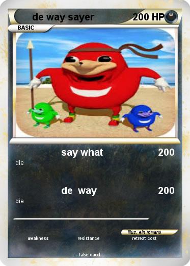Pokemon de way sayer
