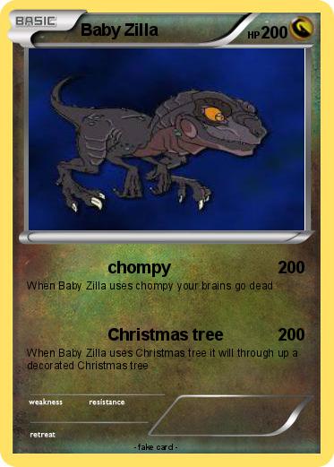 Pokemon Baby Zilla