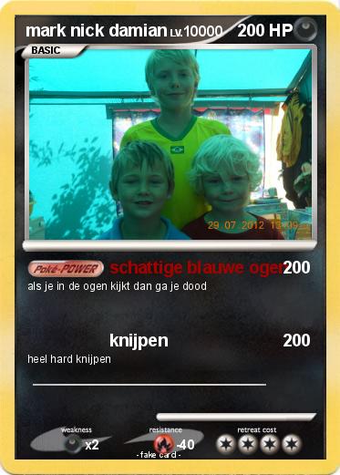 Pokemon mark nick damian