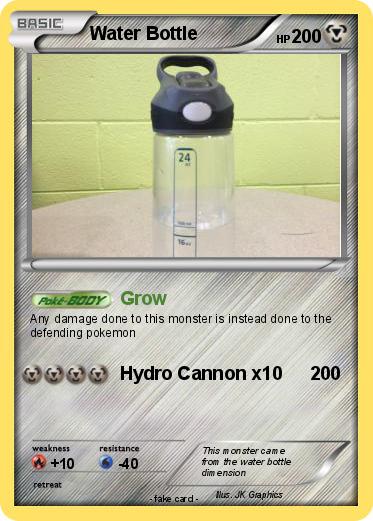 Pokemon Water Bottle