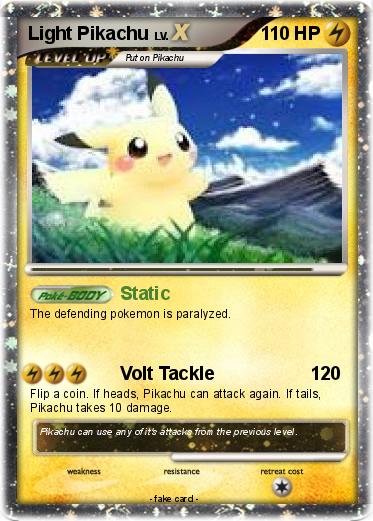 Pokemon Light Pikachu