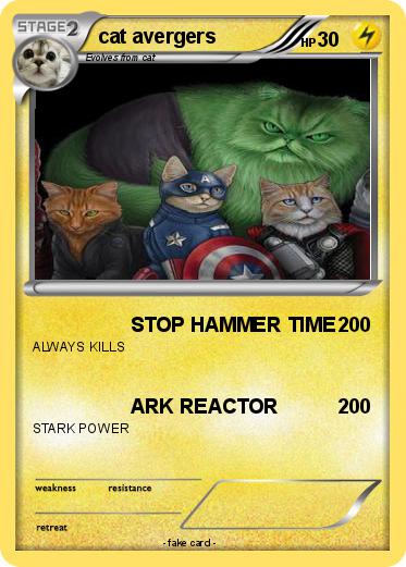 Pokemon cat avergers