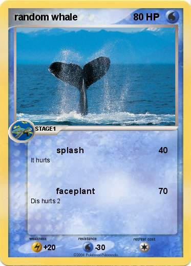 Pokemon random whale