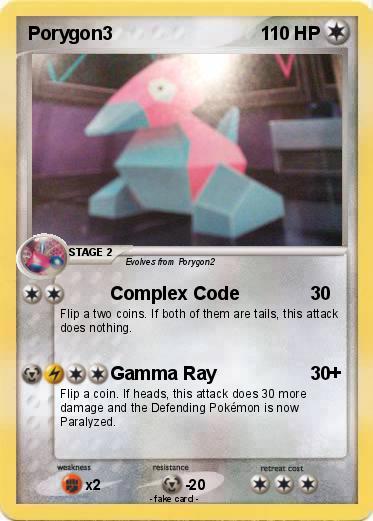 Pokemon Porygon3