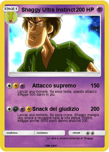 Pokemon Shaggy Ultra Instinct