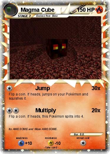Pokemon Magma Cube