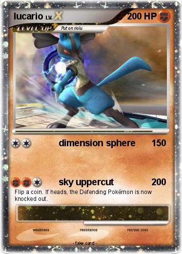 Pokemon lucario
