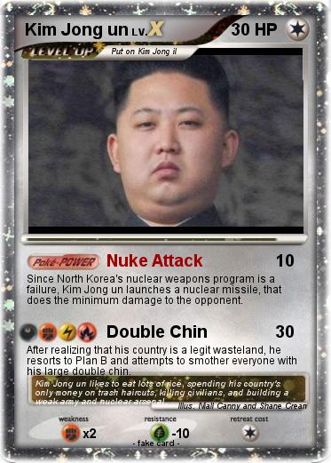 Pokemon Kim Jong un