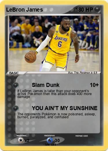 Pokemon LeBron James