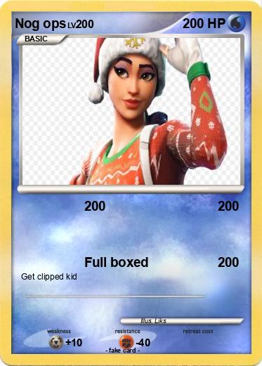 Pokemon Nog ops