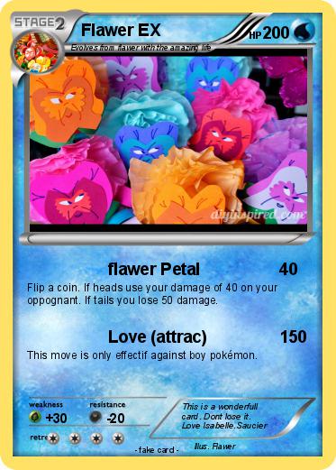 Pokemon Flawer EX