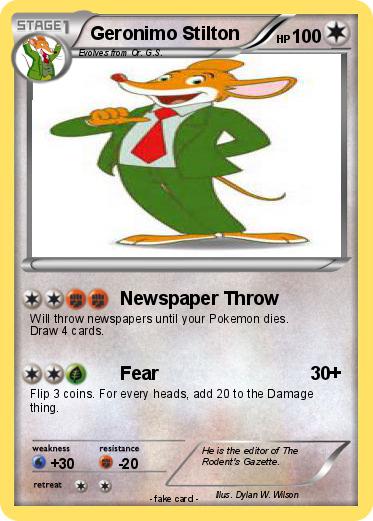 Pokemon Geronimo Stilton