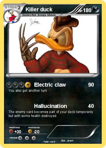 Pokemon Killer duck