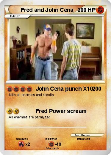 Pokemon Fred and John Cena