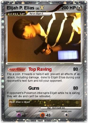 Pokemon Elijah P. Elias