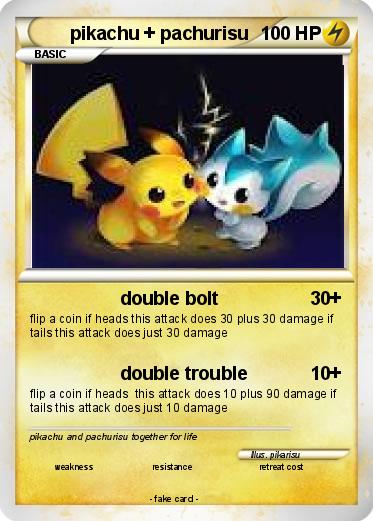 Pokemon pikachu + pachurisu