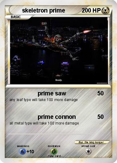 Pokemon skeletron prime