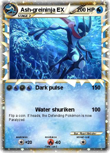 Pokemon Ash-greininja EX