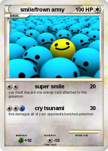 Pokemon smile/frown army