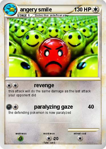 Pokemon angery smile