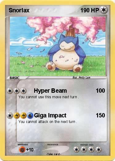 Pokemon Snorlax