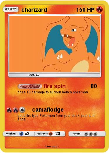 Pokemon charizard