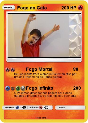 Pokemon Fogo do Gato
