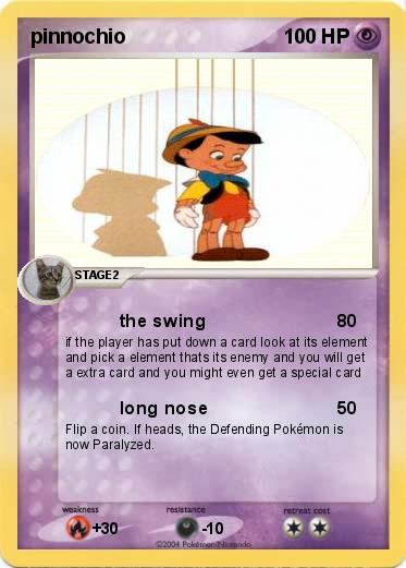 Pokemon pinnochio