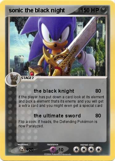 Pokemon sonic the black night
