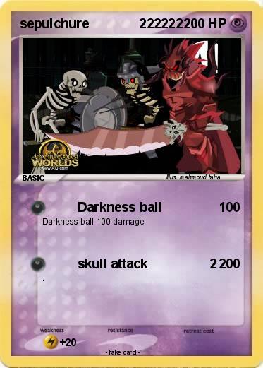 Pokemon sepulchure              222222