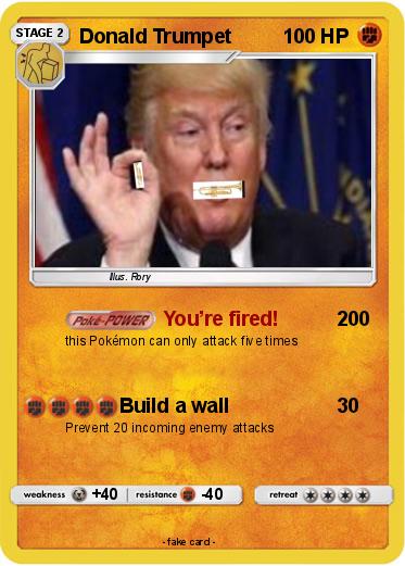 Pokemon Donald Trumpet
