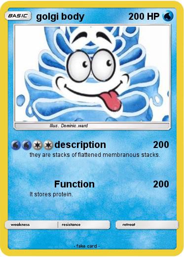 Pokemon golgi body
